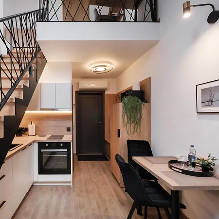 Butas-loftas Mieste, Apartman